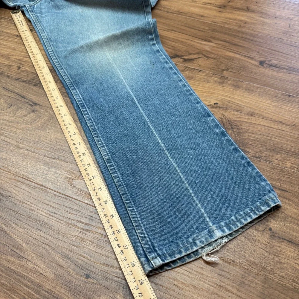 Vintage Men's Levis 38x29* Jeans 20517-0217 Saddleman Bootcut Orange Tab‎